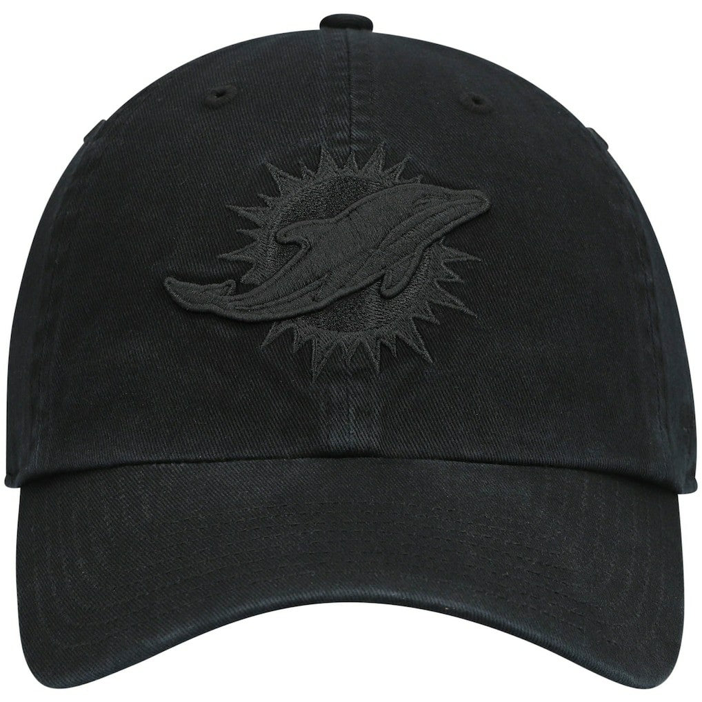 Miami Dolphins '47 Team Tonal Clean Up Adjustable Hat Black