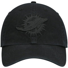 Miami Dolphins '47 Team Tonal Clean Up Adjustable Hat Black