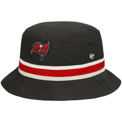 Tampa Bay Buccaneers '47 Striped Bucket Hat Graphite