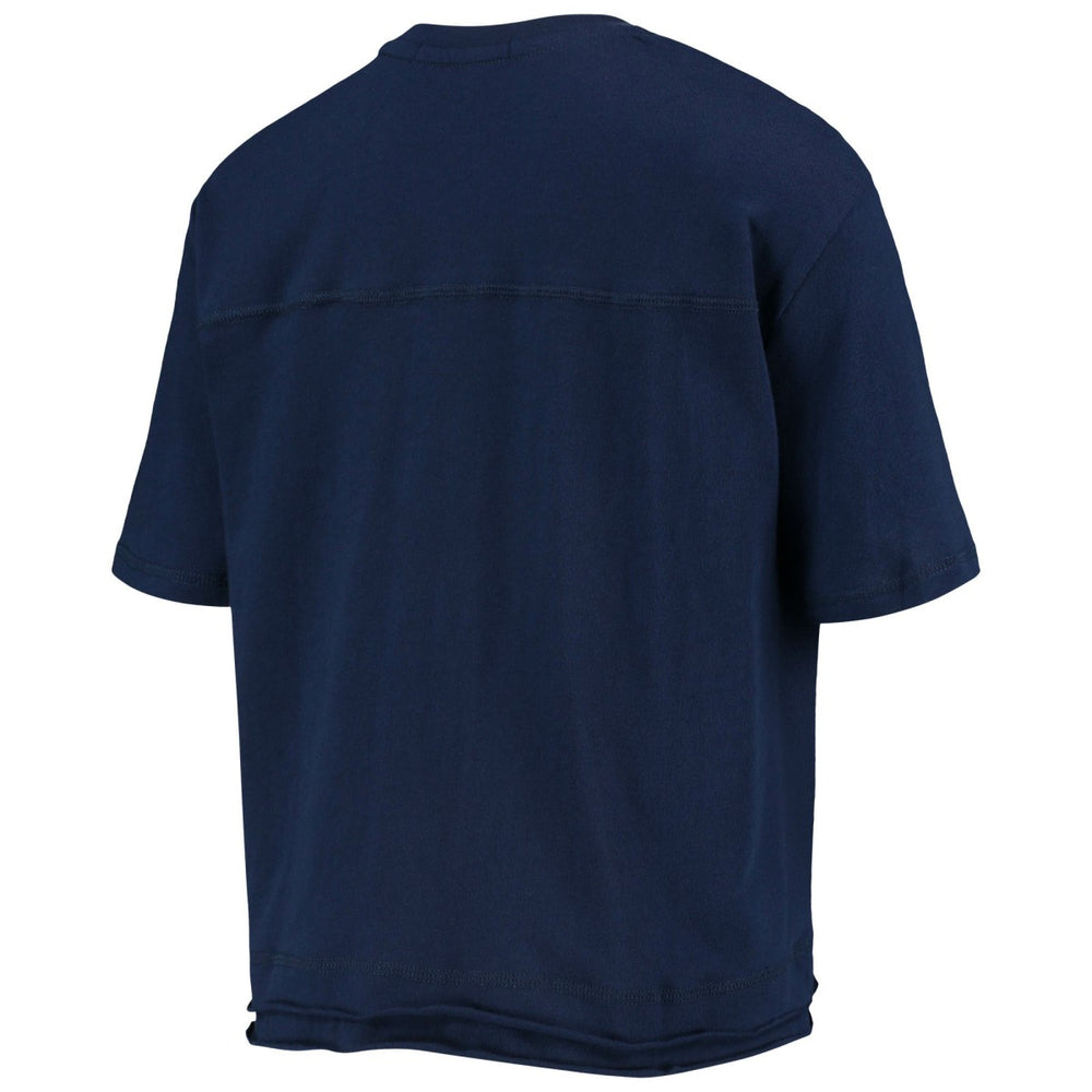 Washington Wizards Junk Food Women's Gradient Crop Top Navy