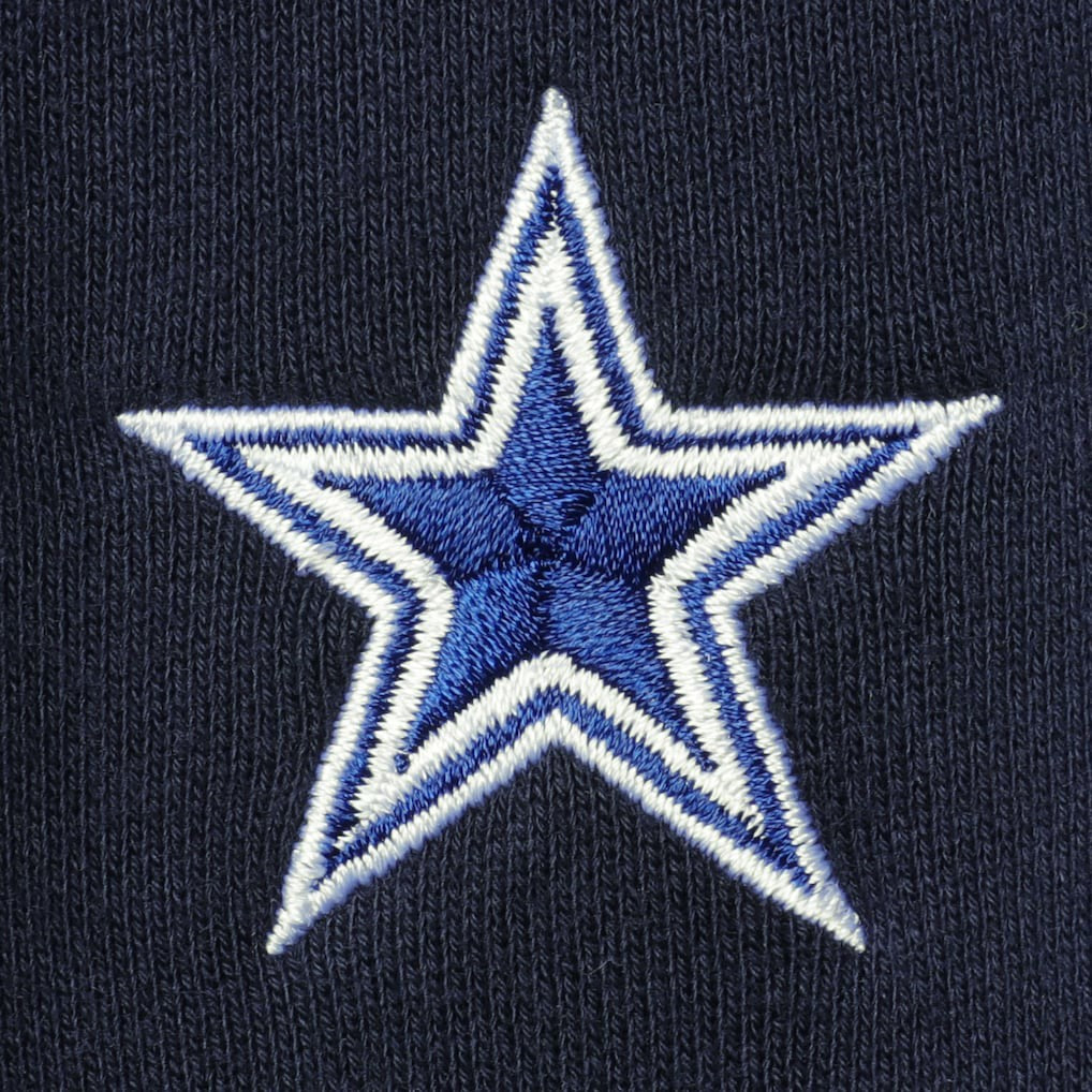 Dallas Cowboys Vineyard Vines Women's Shep Shirt Quarter-Zip Sweatshirt Navy