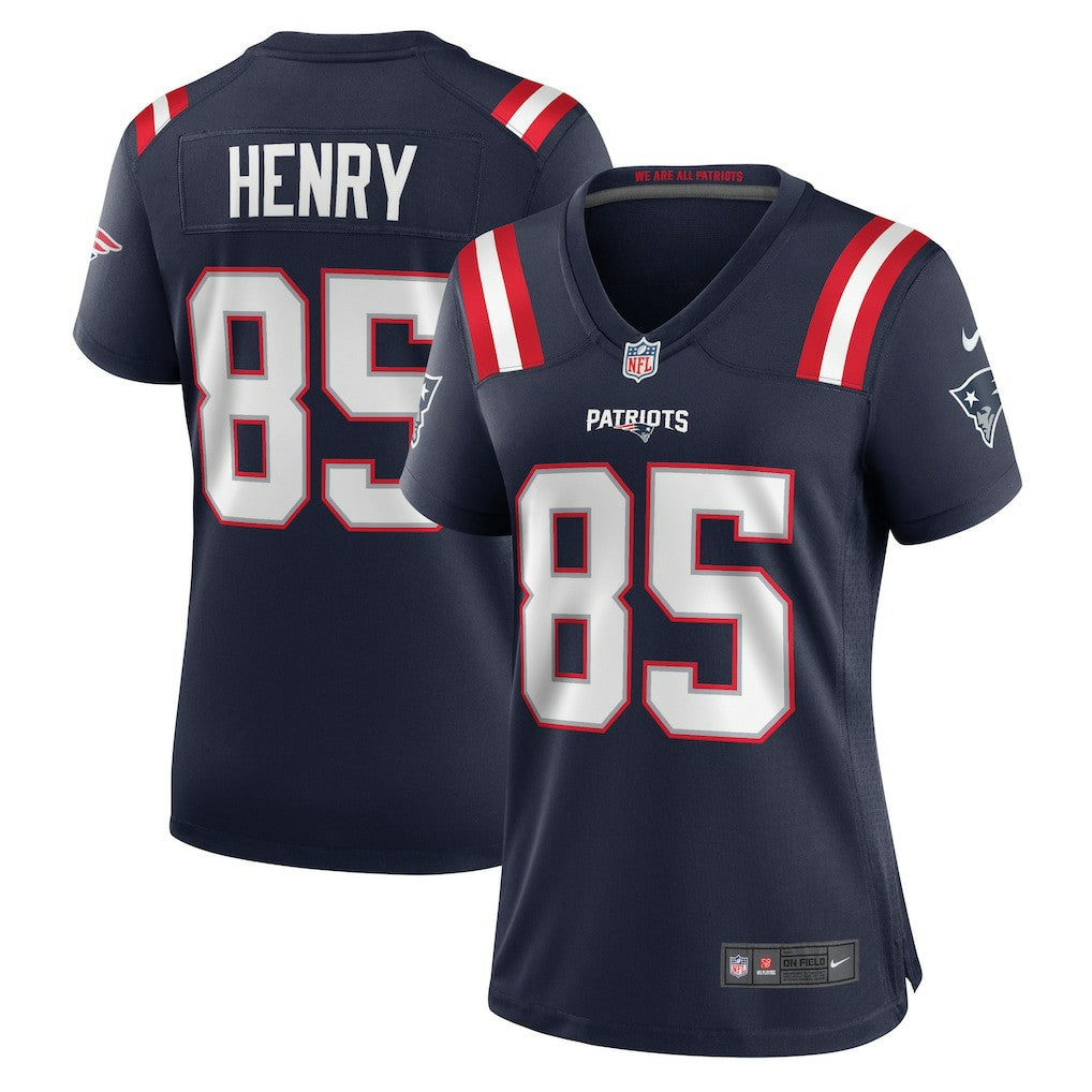 NFL Hunter Henry New England Patriots Women's Game Jersey - Navy