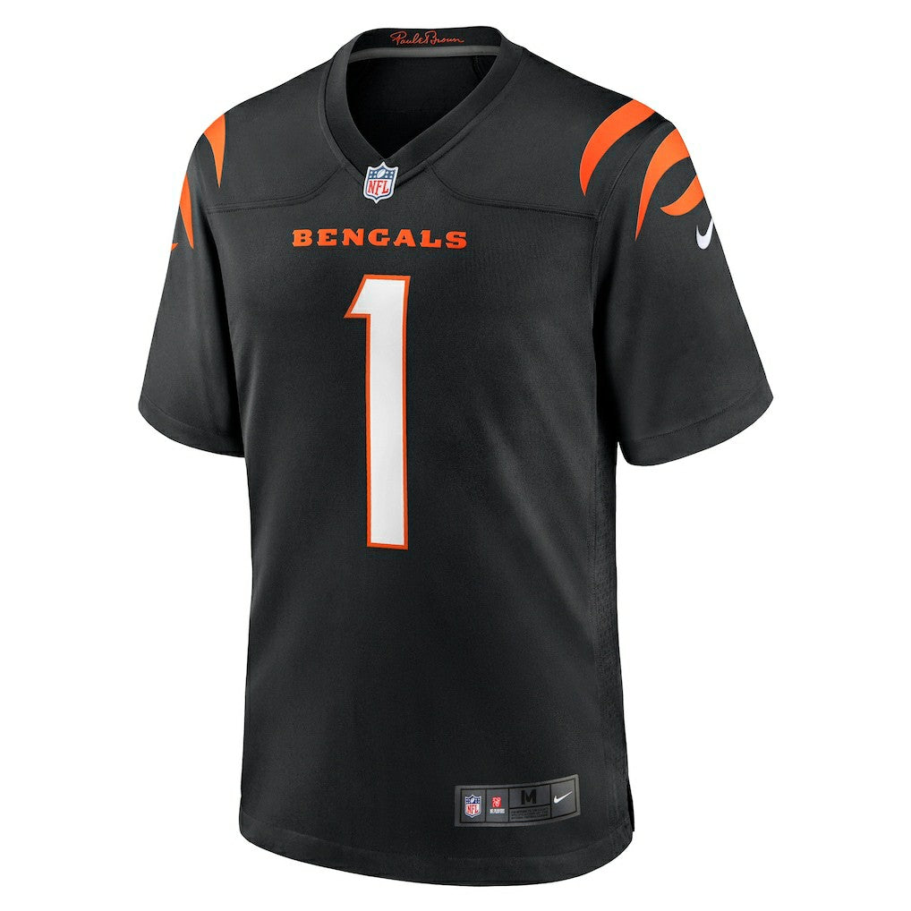Ja'Marr Chase Cincinnati Bengals Game Jersey Black