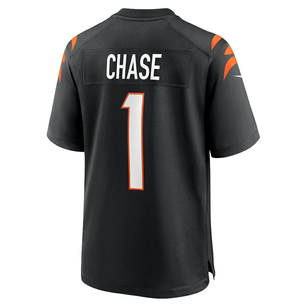 Ja'Marr Chase Cincinnati Bengals Game Jersey Black
