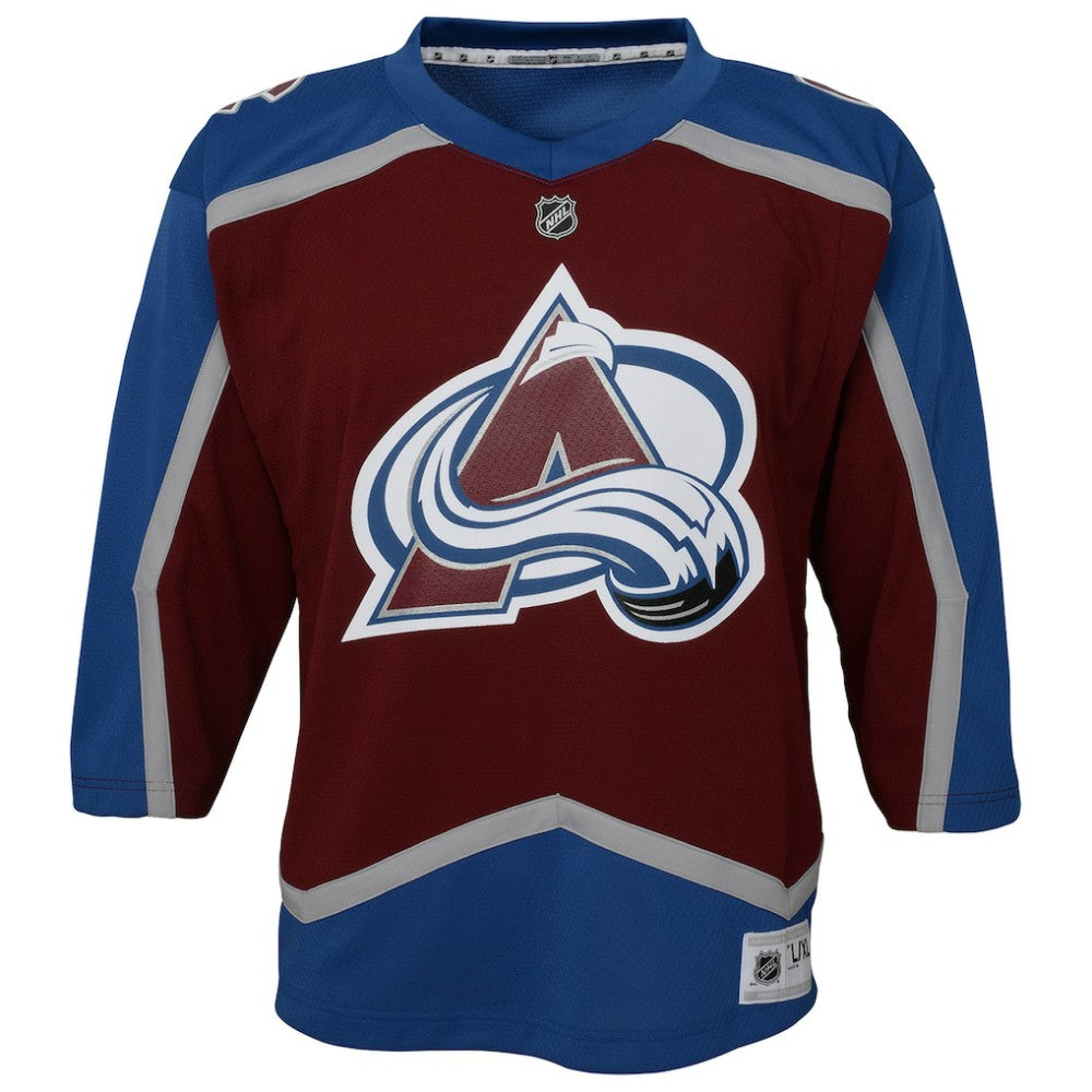 NHL Colorado Avalanche Youth Home Blank Replica Jersey - Burgundy