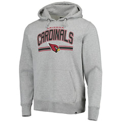 Arizona Cardinals '47 Foundation Pullover Hoodie Gray