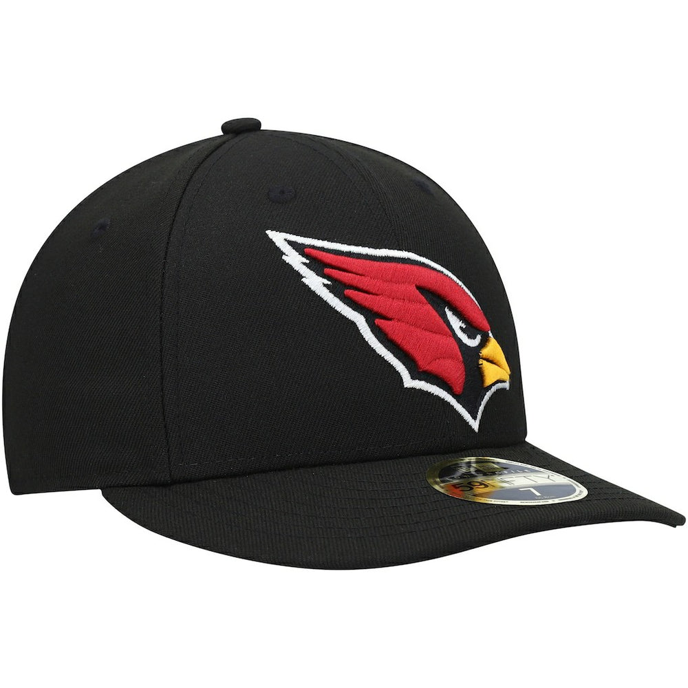 Arizona Cardinals New Era Omaha Low Profile 59FIFTY Fitted Hat Black
