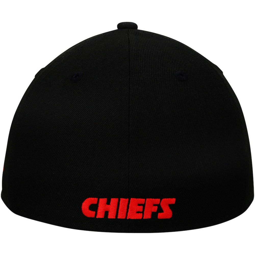 Kansas City Chiefs New Era Omaha Low Profile 59FIFTY Fitted Hat Black