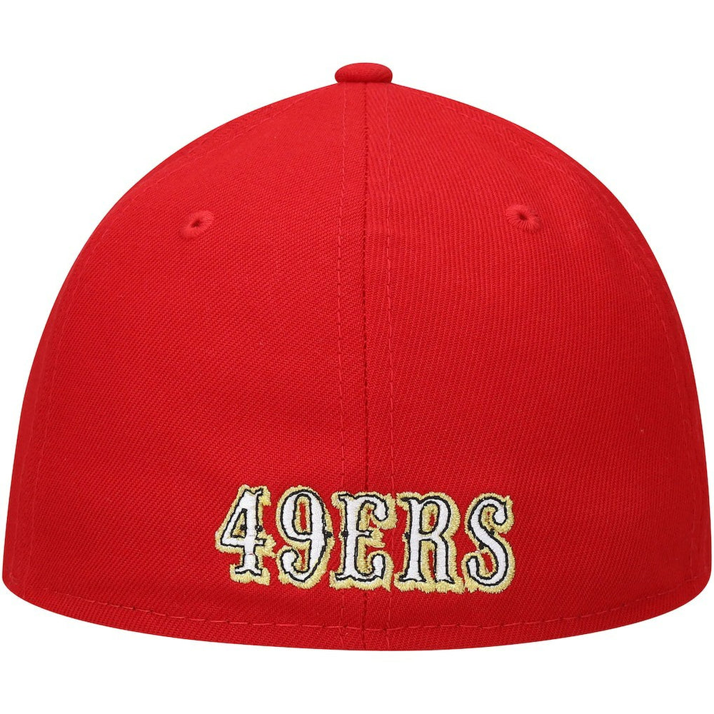 San Francisco 49ers New Era Omaha Low Profile 59FIFTY Fitted Hat Scarlet