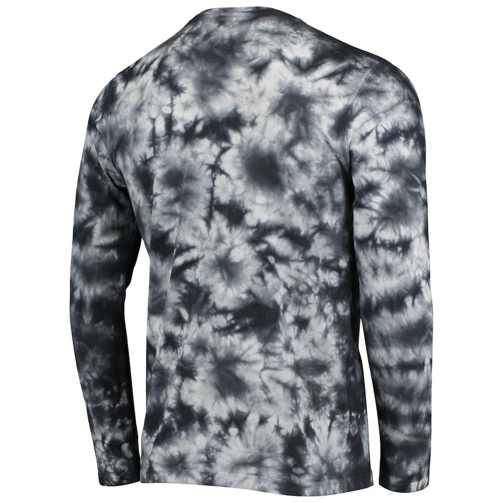 Las Vegas Raiders New Era Tie-Dye Long Sleeve T-Shirt Black