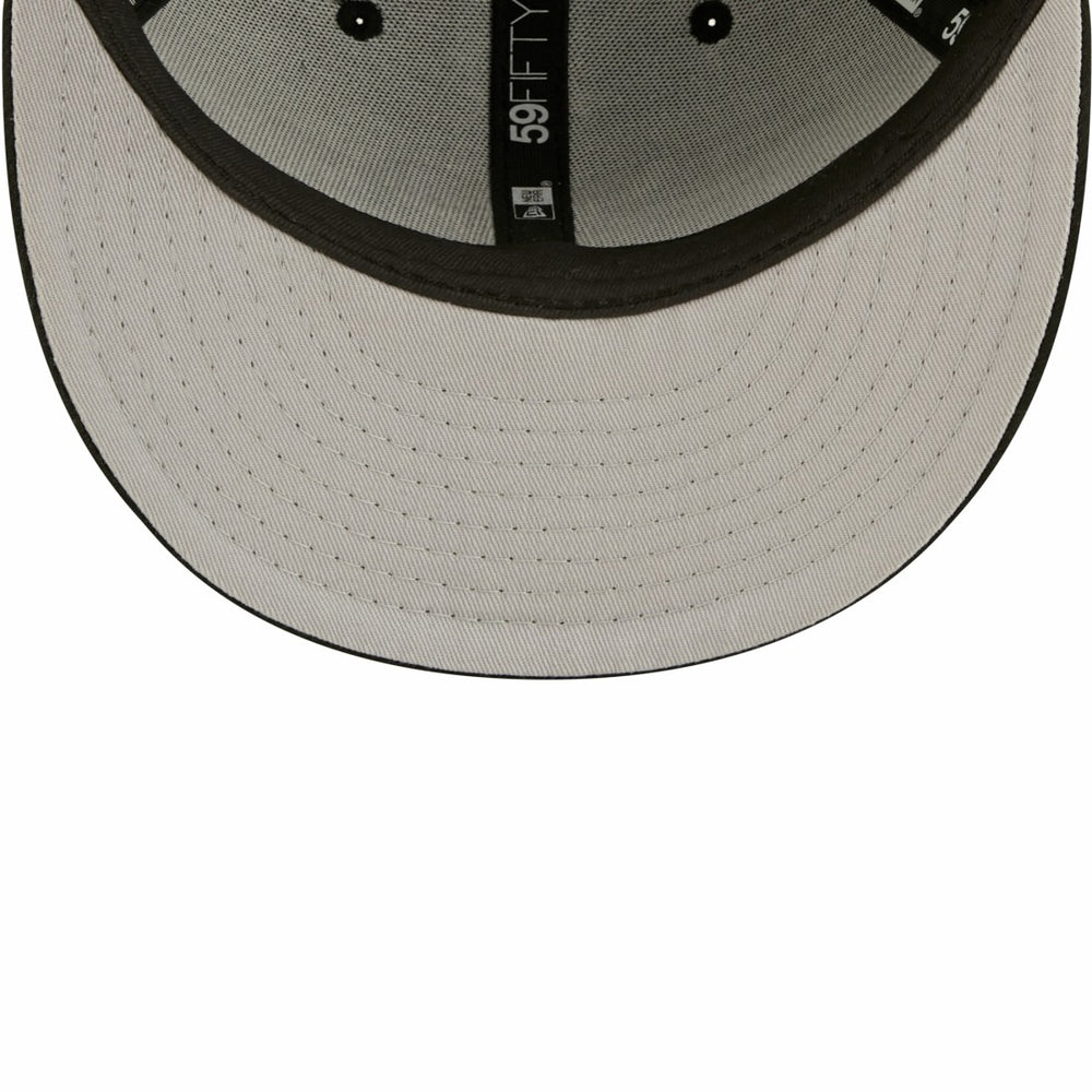 Houston Texans New Era Black on Black Low Profile 59FIFTY II Fitted Hat Black
