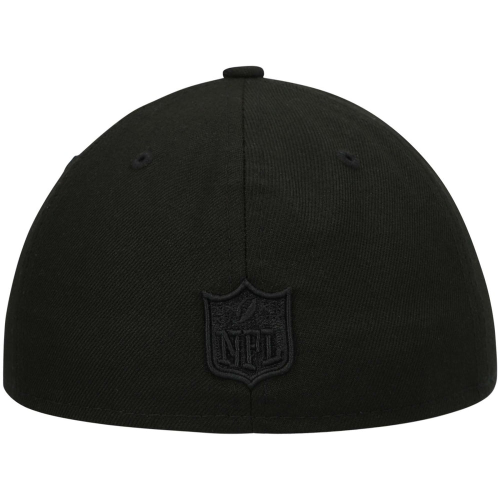 Tennessee Titans New Era Alternate Logo Black on Black Low Profile 59FIFTY II Fitted Hat Black