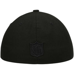 Tennessee Titans New Era Alternate Logo Black on Black Low Profile 59FIFTY II Fitted Hat Black