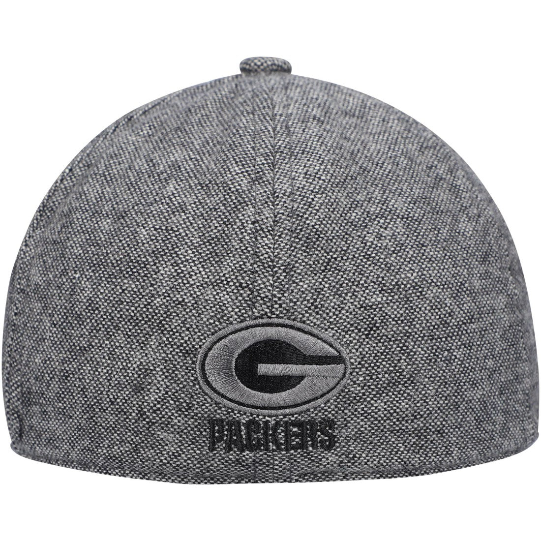 Green Bay Packers New Era Peaky Duckbill Fitted Hat Gray
