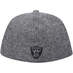 Las Vegas Raiders New Era Peaky Duckbill Fitted Hat Gray