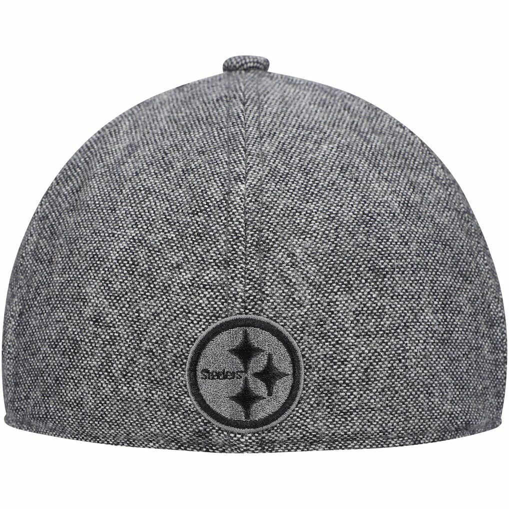 Pittsburgh Steelers New Era Peaky Duckbill Fitted Hat Gray