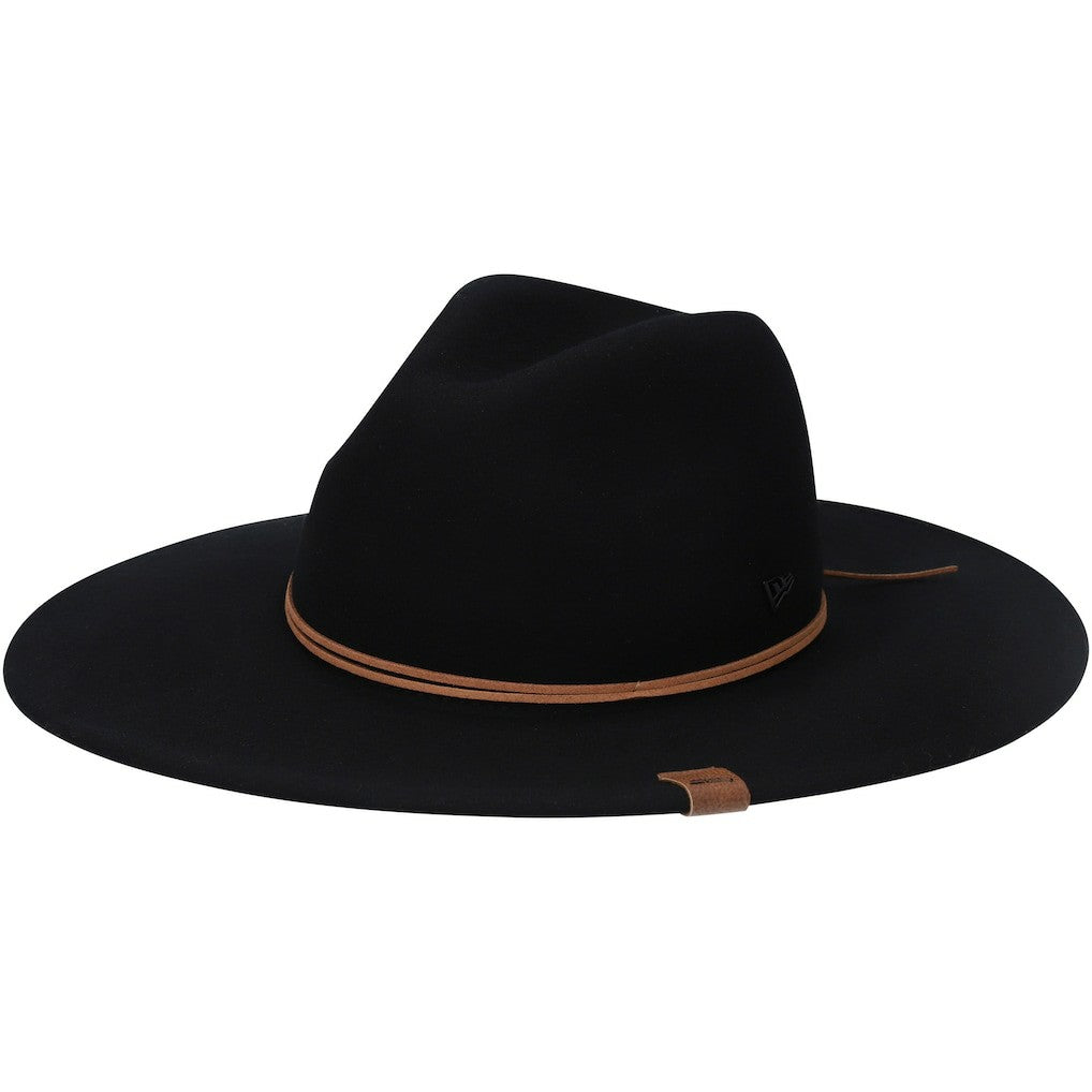 Seattle Seahawks New Era Women's Willow Wide Brim Fedora Black