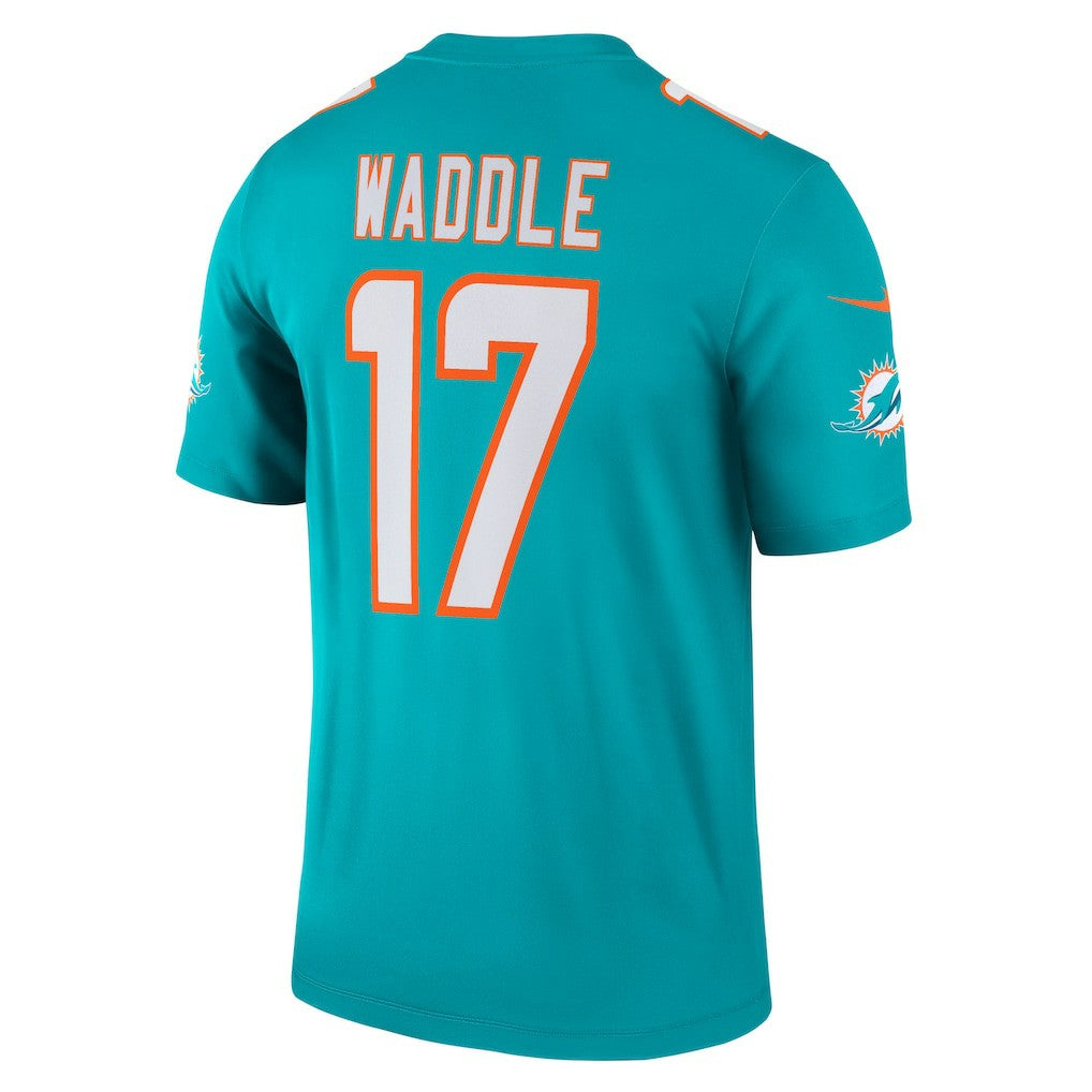 Jaylen Waddle Miami Dolphins Legend Player Performance Top Aqua