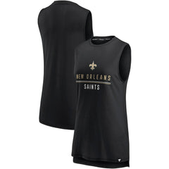 New Orleans Saints Women's True Contender Tank Top Black