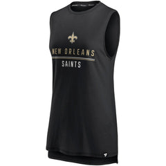 New Orleans Saints Women's True Contender Tank Top Black