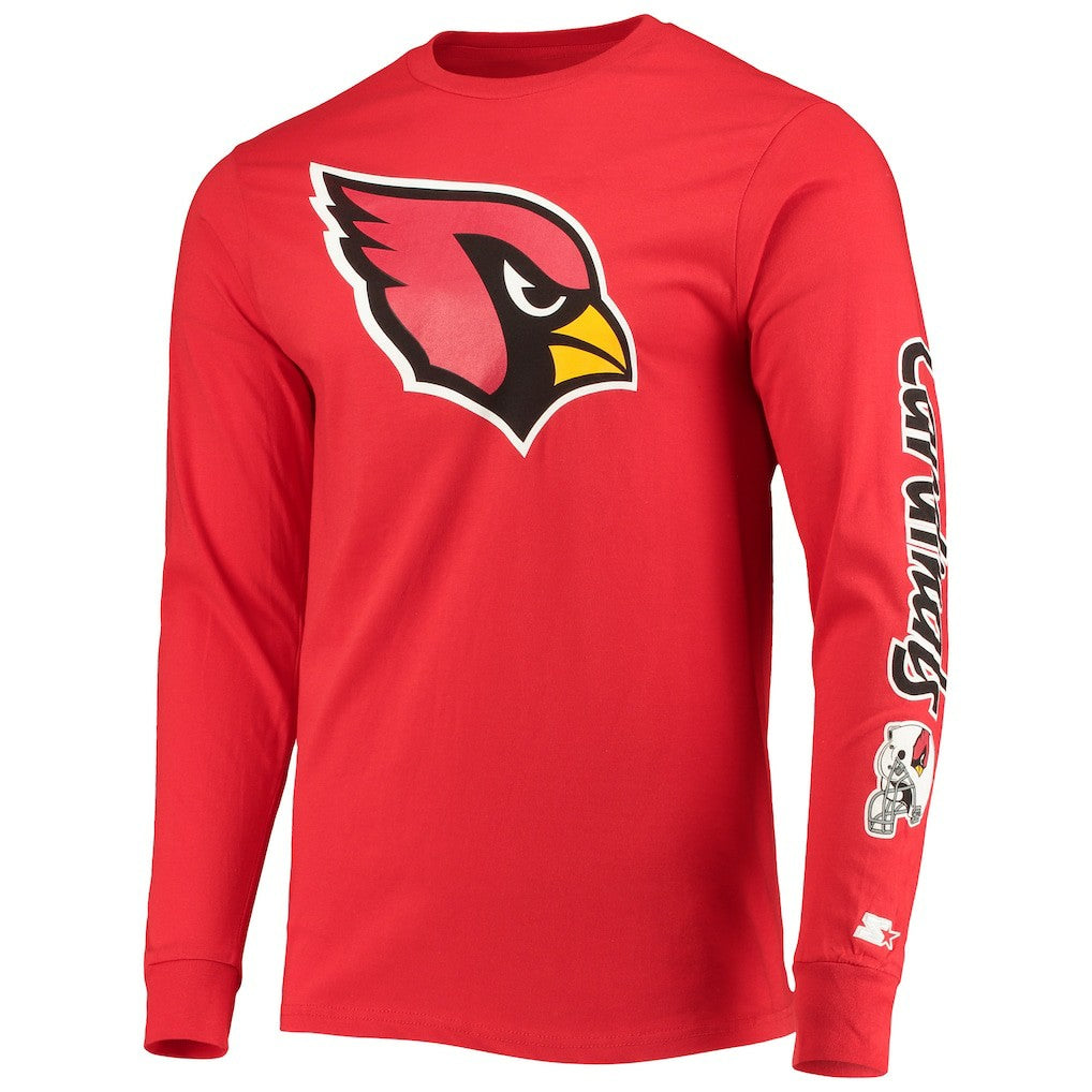 Arizona Cardinals Starter Halftime Long Sleeve T-Shirt Cardinal