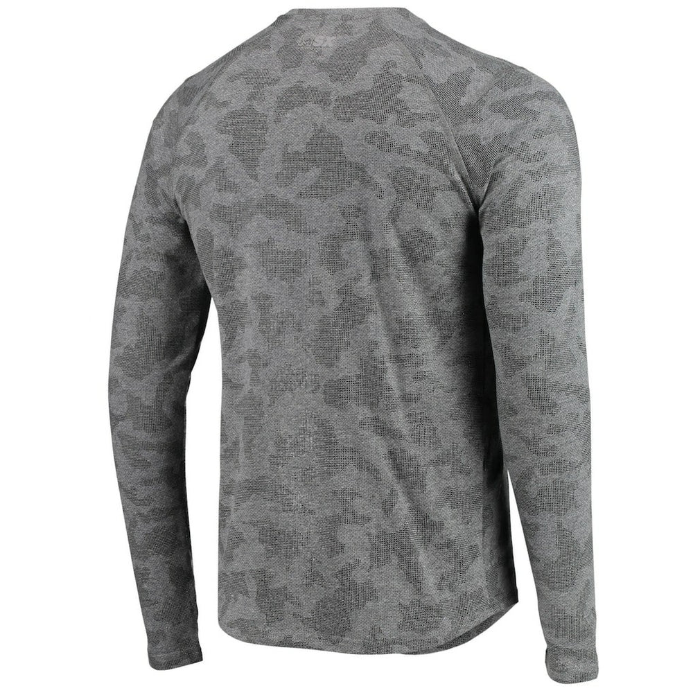 Cleveland Browns MSX by Michael Strahan Camo Performance Long Sleeve T-Shirt Black