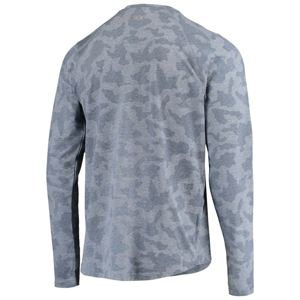 Houston Texans MSX by Michael Strahan Camo Performance Long Sleeve T-Shirt Navy