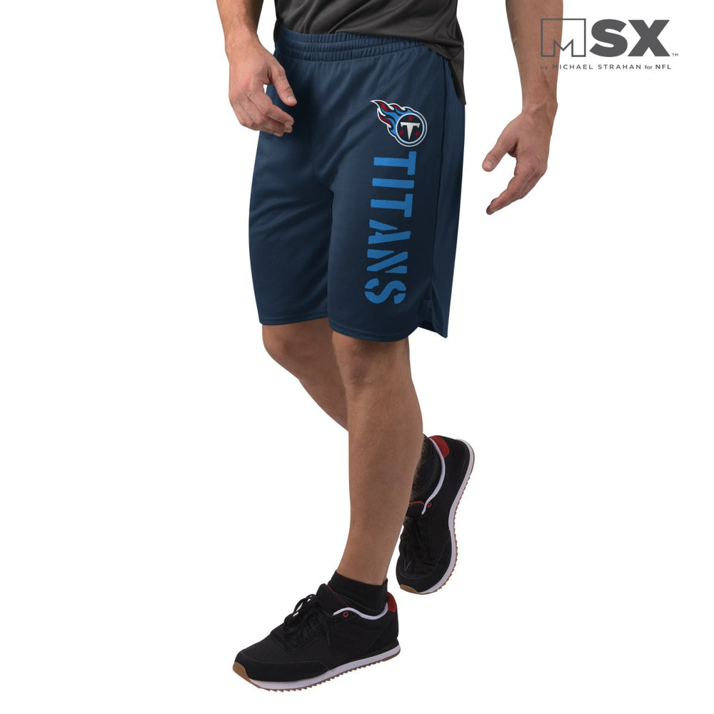 Tennessee Titans MSX by Michael Strahan Training Shorts Navy