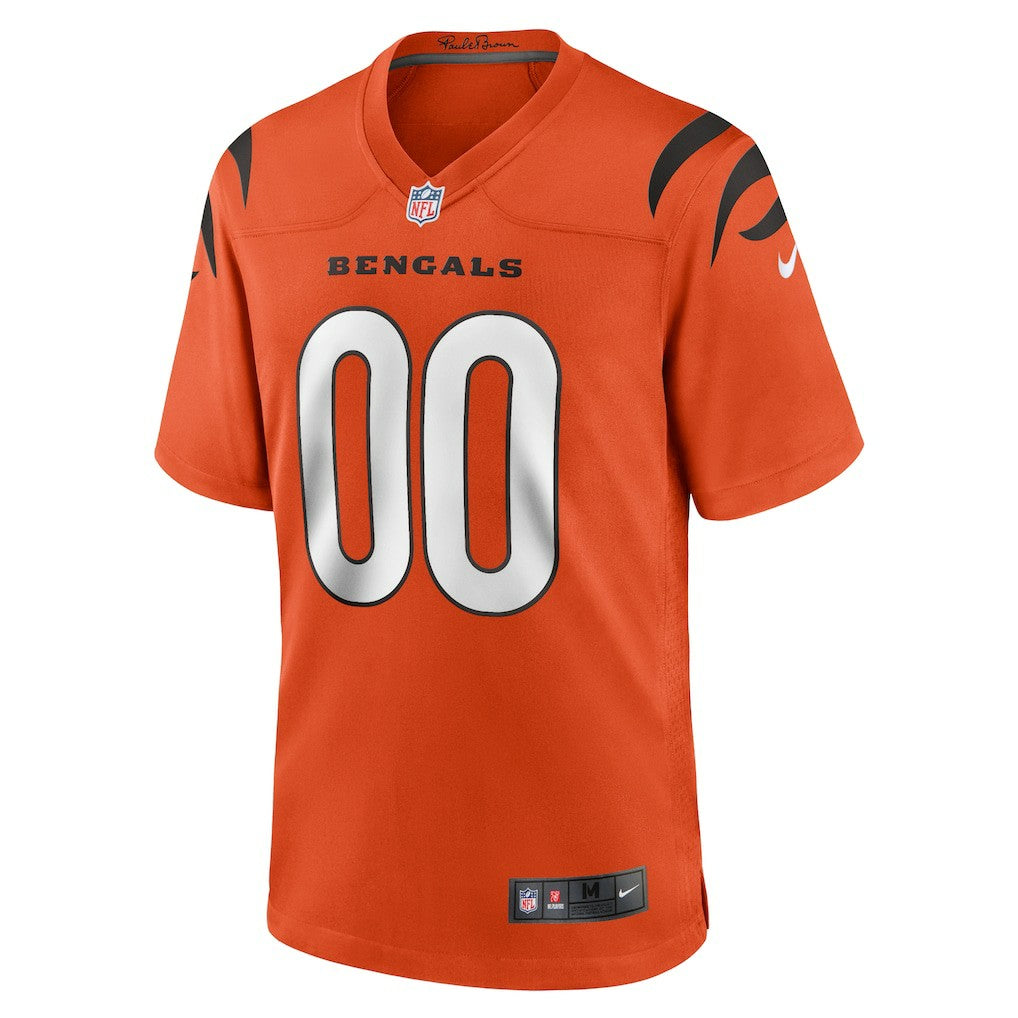Cincinnati Bengals Alternate Game Custom Jersey Orange