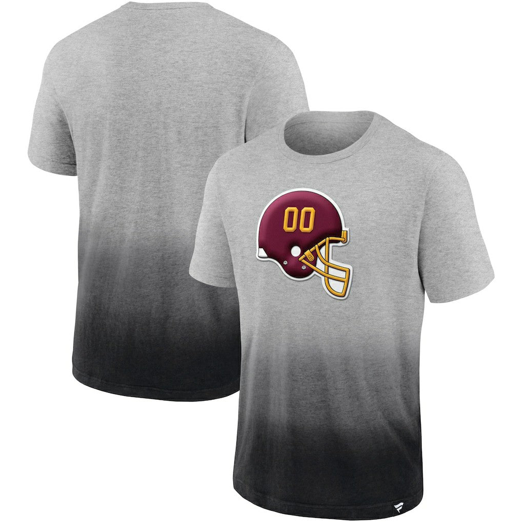 Washington Football Team Team Ombre T-Shirt Heathered Gray/Black