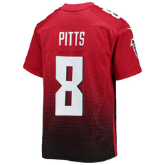 Kyle Pitts Sr. Atlanta Falcons Youth Game Jersey Red