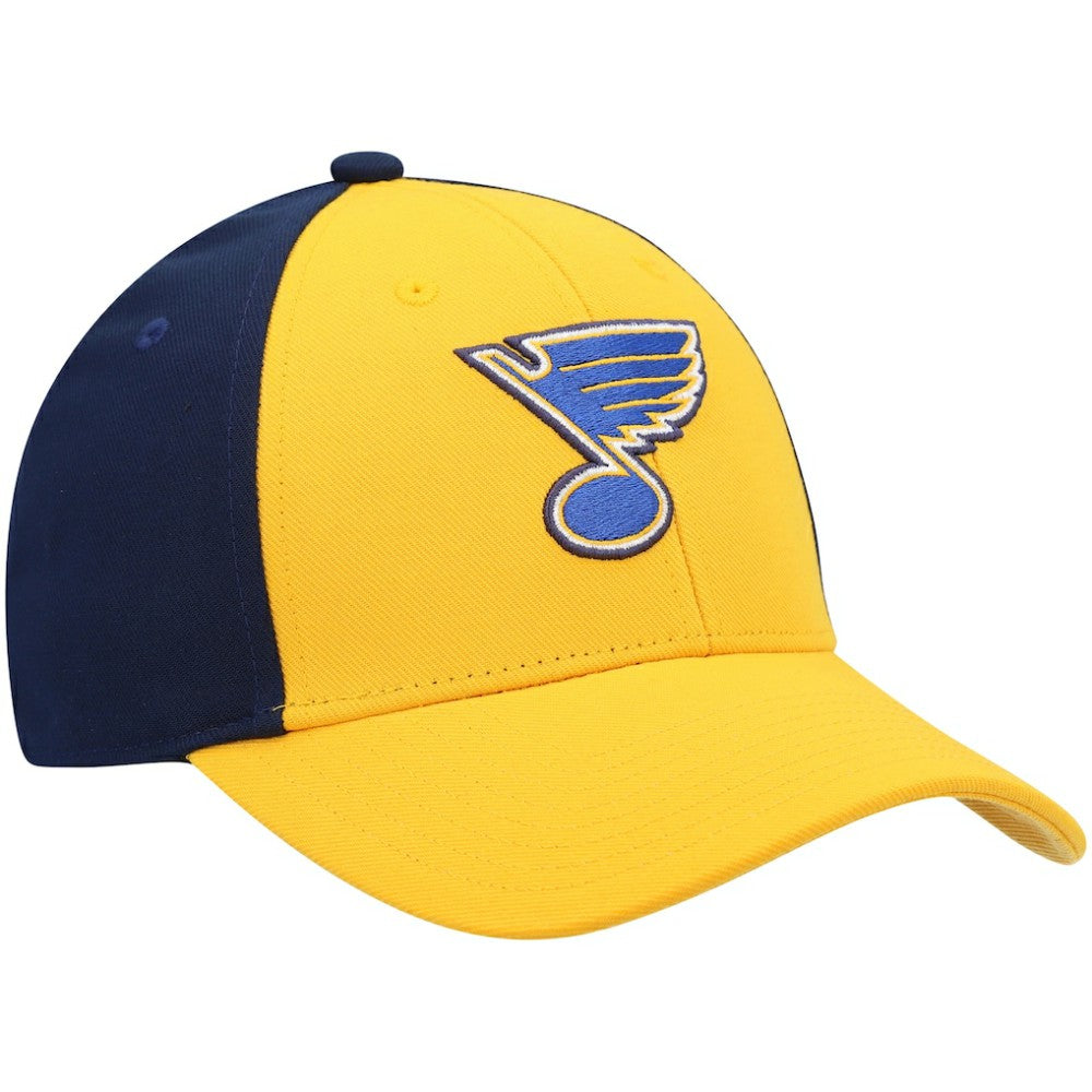 NHL St. Louis Blues adidas Team Adjustable Hat - Gold/Navy