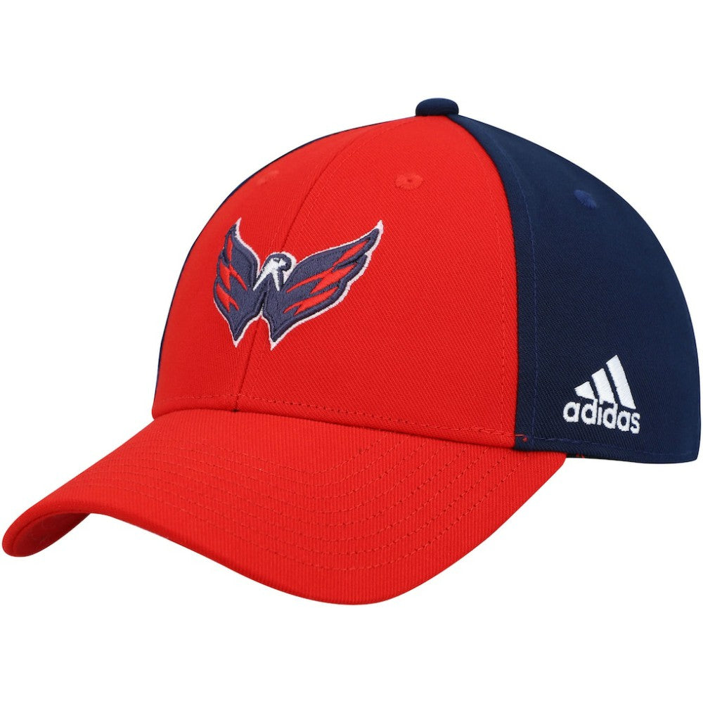 NHL Washington Capitals adidas Team Adjustable Hat - Red/Navy