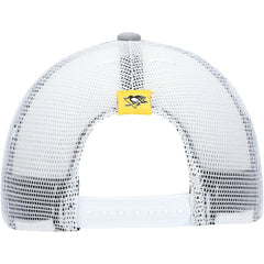 NHL Pittsburgh Penguins adidas Women's Foam Trucker Snapback Hat - Gray/White