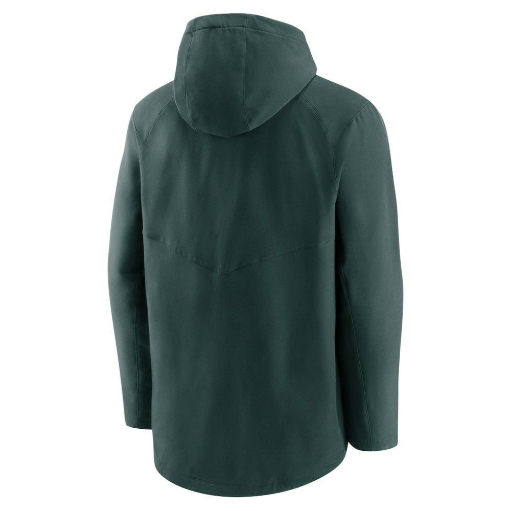 Athletics Nike Authentic Collection Performance Raglan Full-Zip Hoodie - Green Hoodies