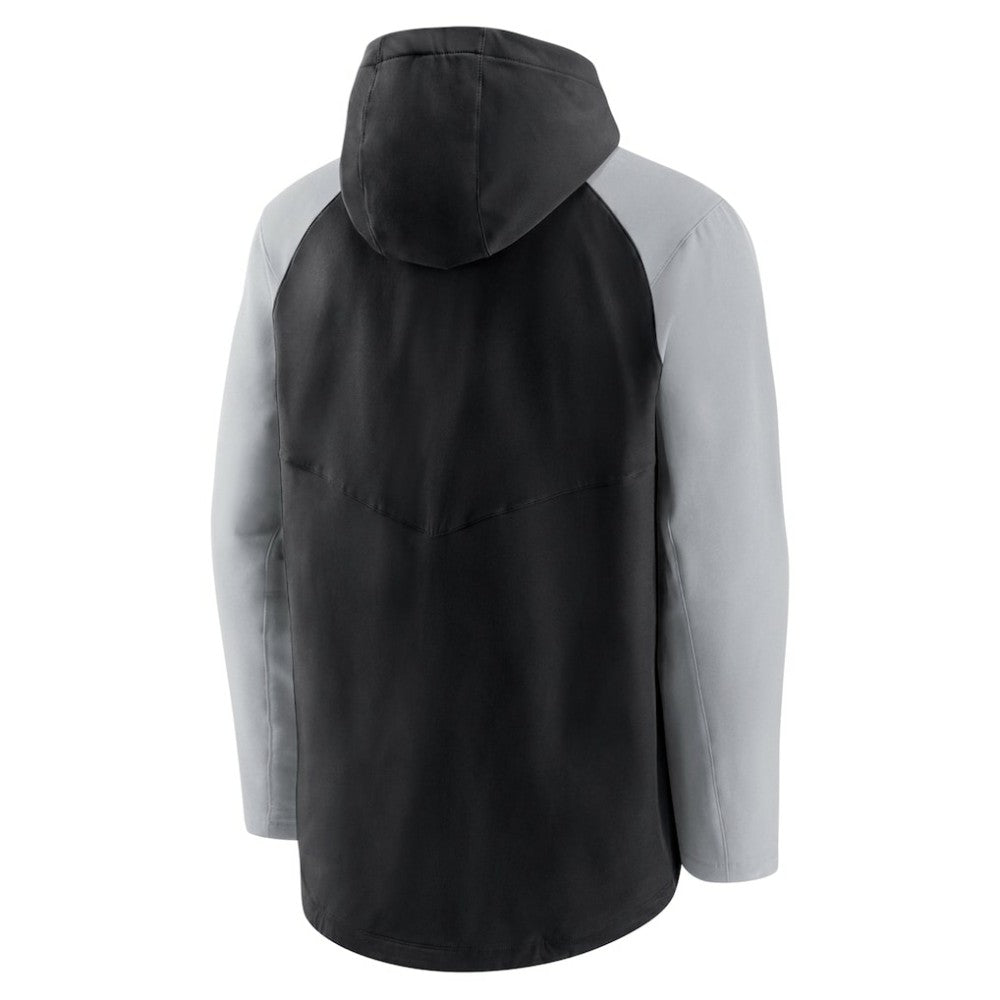Chicago White Sox Nike Authentic Collection Performance Raglan Full-Zip Hoodie - Black/Gray Hoodies