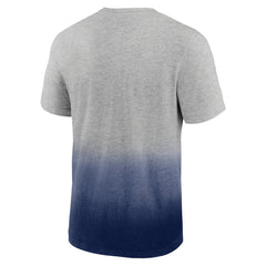 Washington Wizards Board Crasher Dip-Dye T-Shirt Heathered Gray/Navy