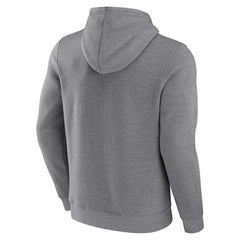 Brooklyn Nets Off The Bench Color Block Pullover Hoodie Heathered Gray