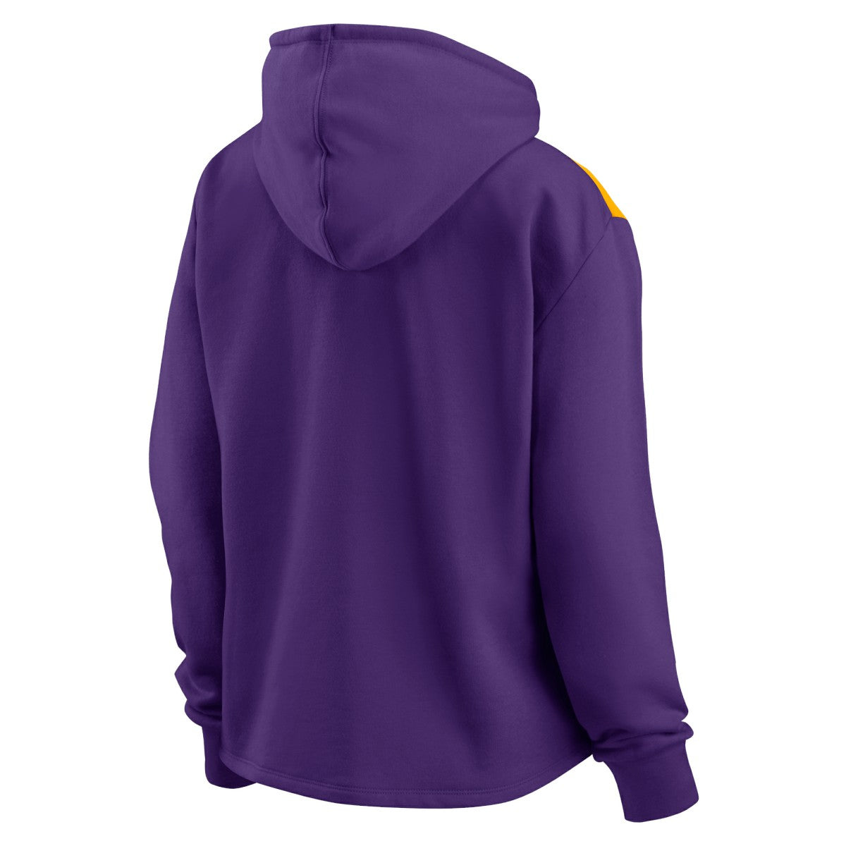 Los Angeles Lakers Women's Overslide Quarter-Zip Fleece Hoodie Purple