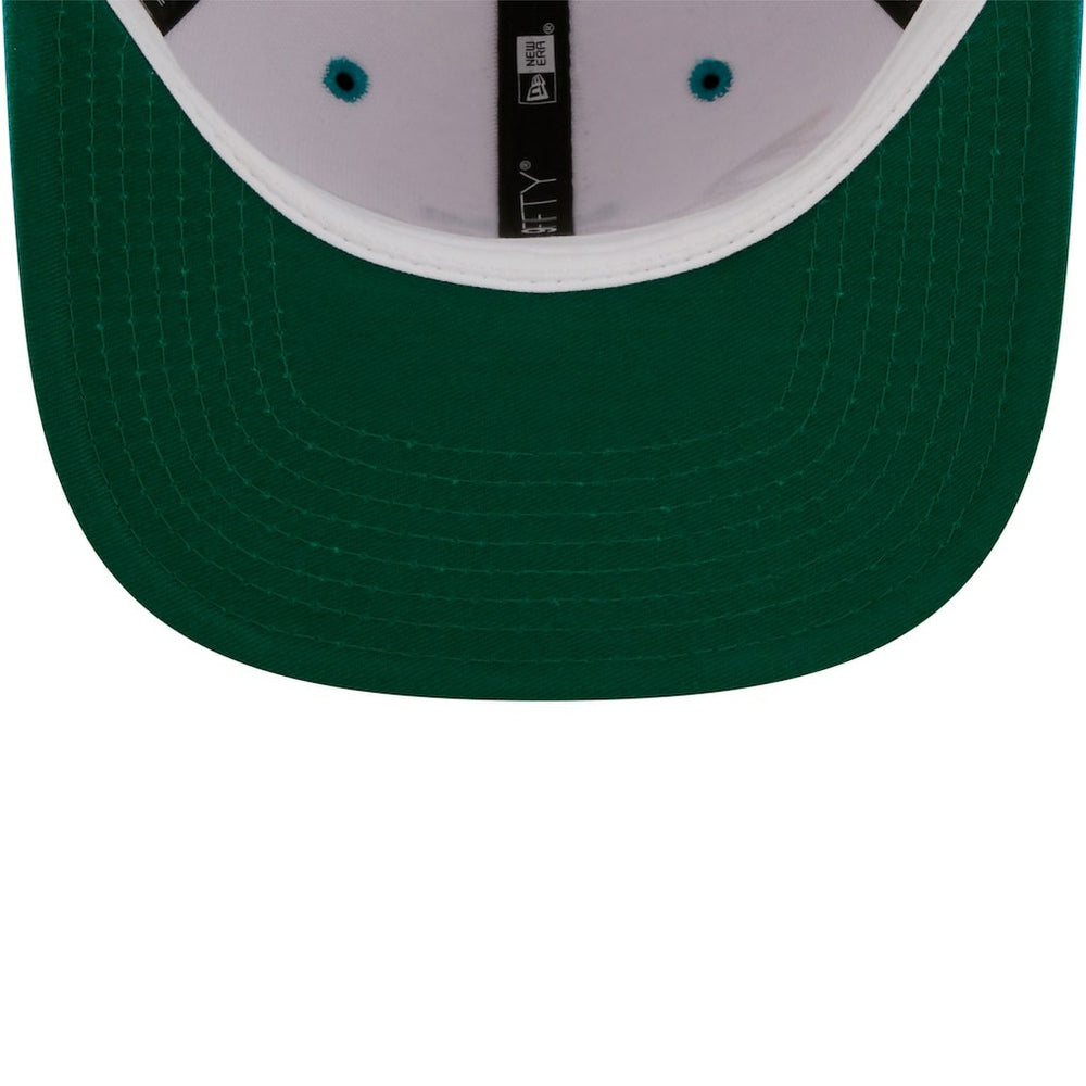 Jacksonville Jaguars New Era Sparky Original 9FIFTY Snapback Hat White/Teal