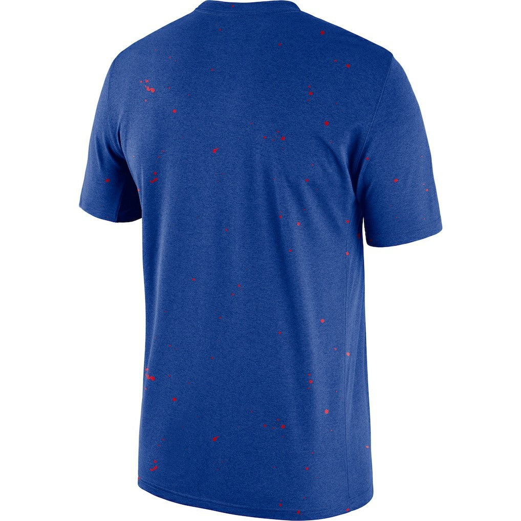 Philadelphia 76ers Courtside Splatter T-Shirt Royal