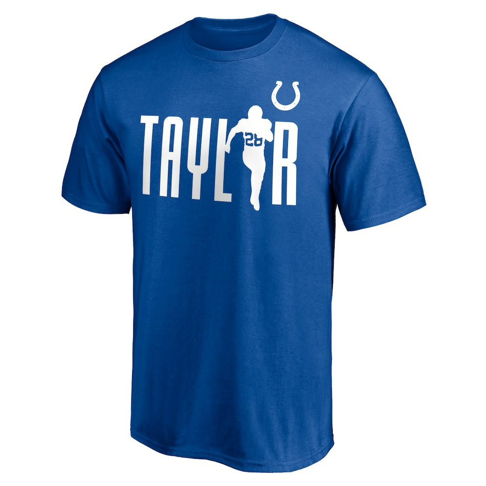 Jonathan Taylor Indianapolis Colts Checkdown T-Shirt Royal