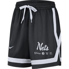 Brooklyn Nets Women's Crossover Performance Shorts Black