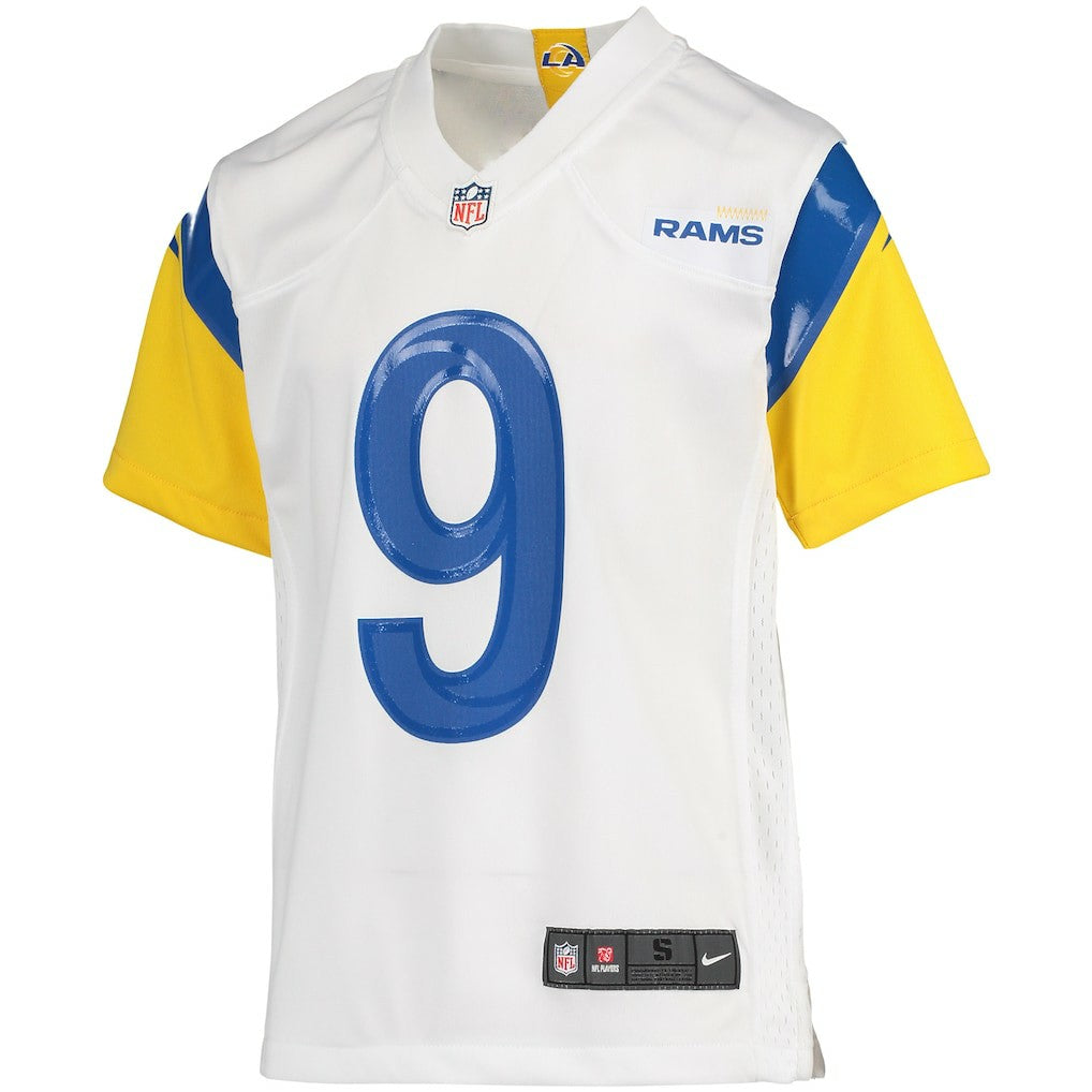 Matthew Stafford Los Angeles Rams Youth Game Jersey White