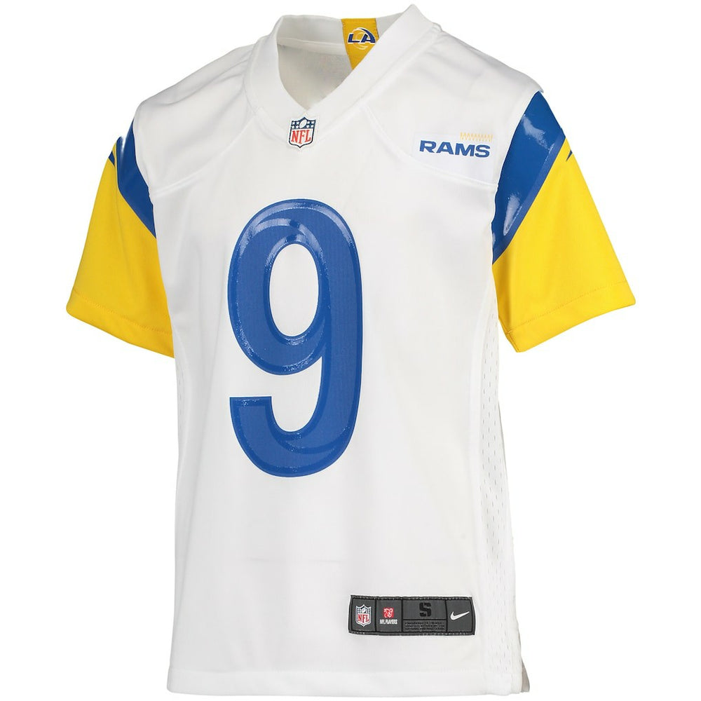 Matthew Stafford Los Angeles Rams Youth Game Jersey White