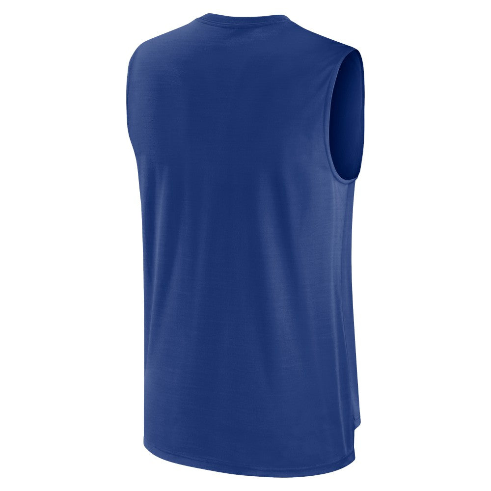 Kansas City Royals Nike Knockout Stack Exceed Performance Muscle Tank Top -Royal Tanks