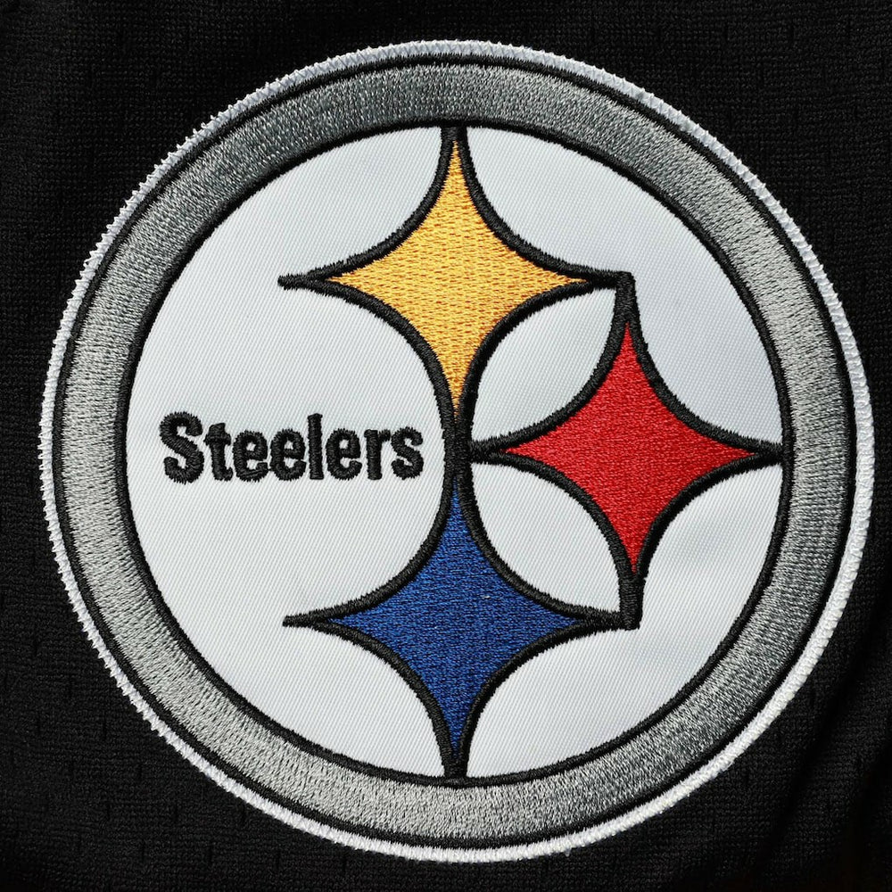 Pittsburgh Steelers Just Don Gold Rush Shorts Black