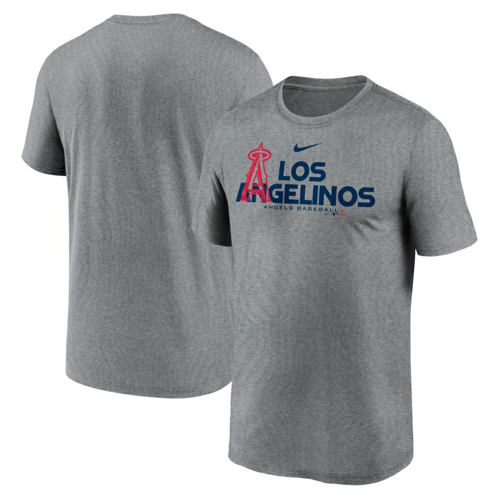 Los Angeles Angels Nike Local Rep Legend Performance T-Shirt - Heathered Charcoal T-shirts
