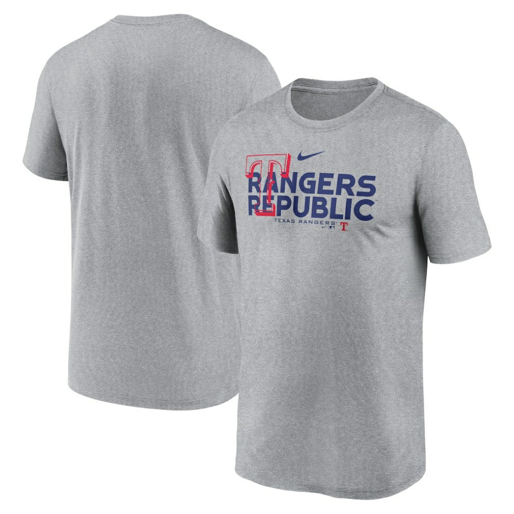 Texas Rangers Nike Local Rep Legend Performance T-Shirt - Heathered Charcoal T-shirts
