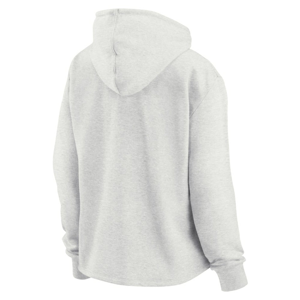 NHL Washington Capitals Fanatics Women's True Classics Legacy Quarter-Zip Hoodie - Ash